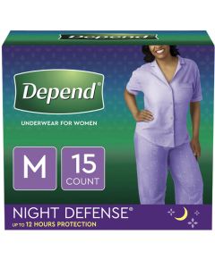 Depend Women's Night Defense Adult Incontinence Pullup Diaper
