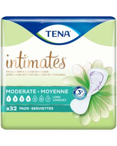 TENA Intimates Moderate Thin Long Adult Incontinence Bladder Control Pad - 13 Inch